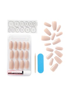 KISS 28-Piece Gel Fantasy Ready-To-Wear Nails Nude  - Image 4