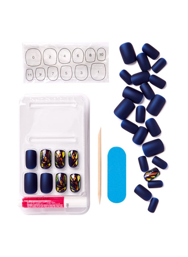 KISS - 28-Piece Glam Fantasy False Nails - Image 1