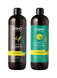 Set of Anti Dandruff Tea Tree Oil Shampoo & Conditioner 960ml