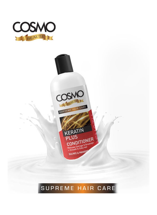 COSMO - Set of Keratin Plus Shampoo & Conditioner 1000ml - Image 1