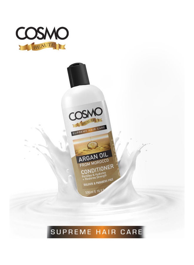 COSMO Set of Argan Oil Shampoo & Conditioner 1000ml  - Image 2
