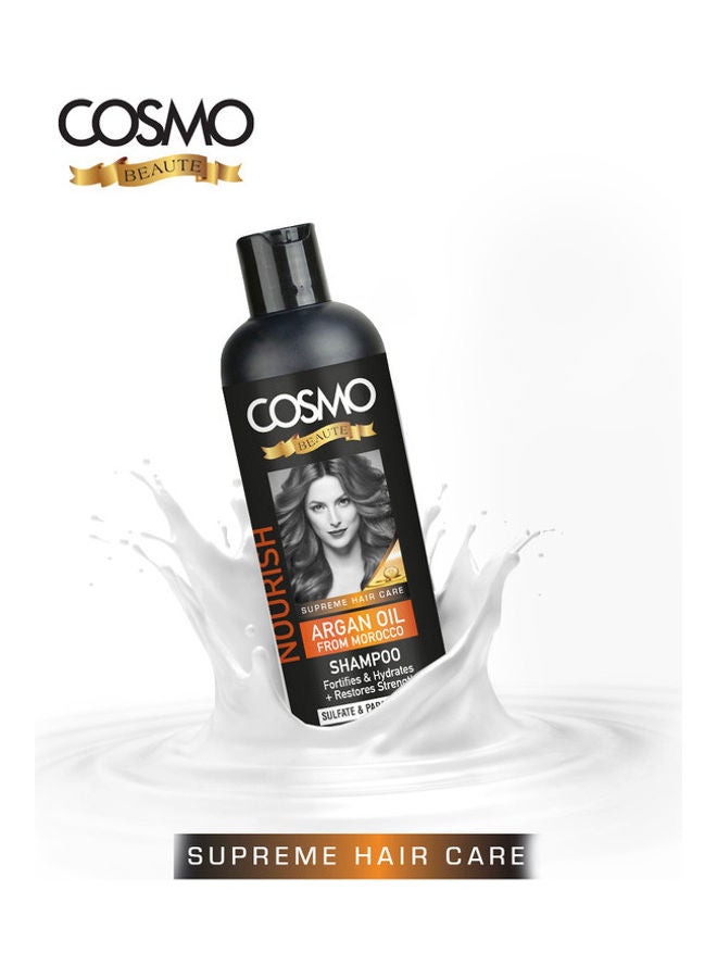 COSMO Set of Nourish Argan Oil Shampoo & Conditioner 1000ml  - Image 2