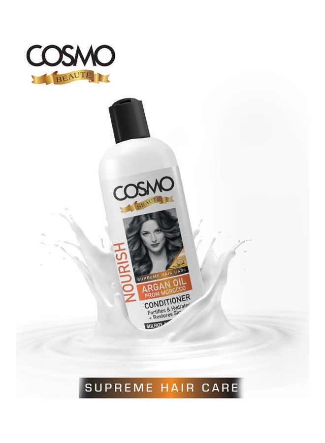 COSMO Set of Nourish Argan Oil Shampoo & Conditioner 1000ml  - Image 3