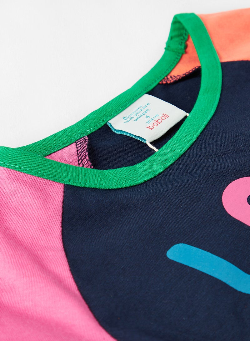 Boboli Kids/Teen Colorblock T-Shirt Multicolour  - Image 3