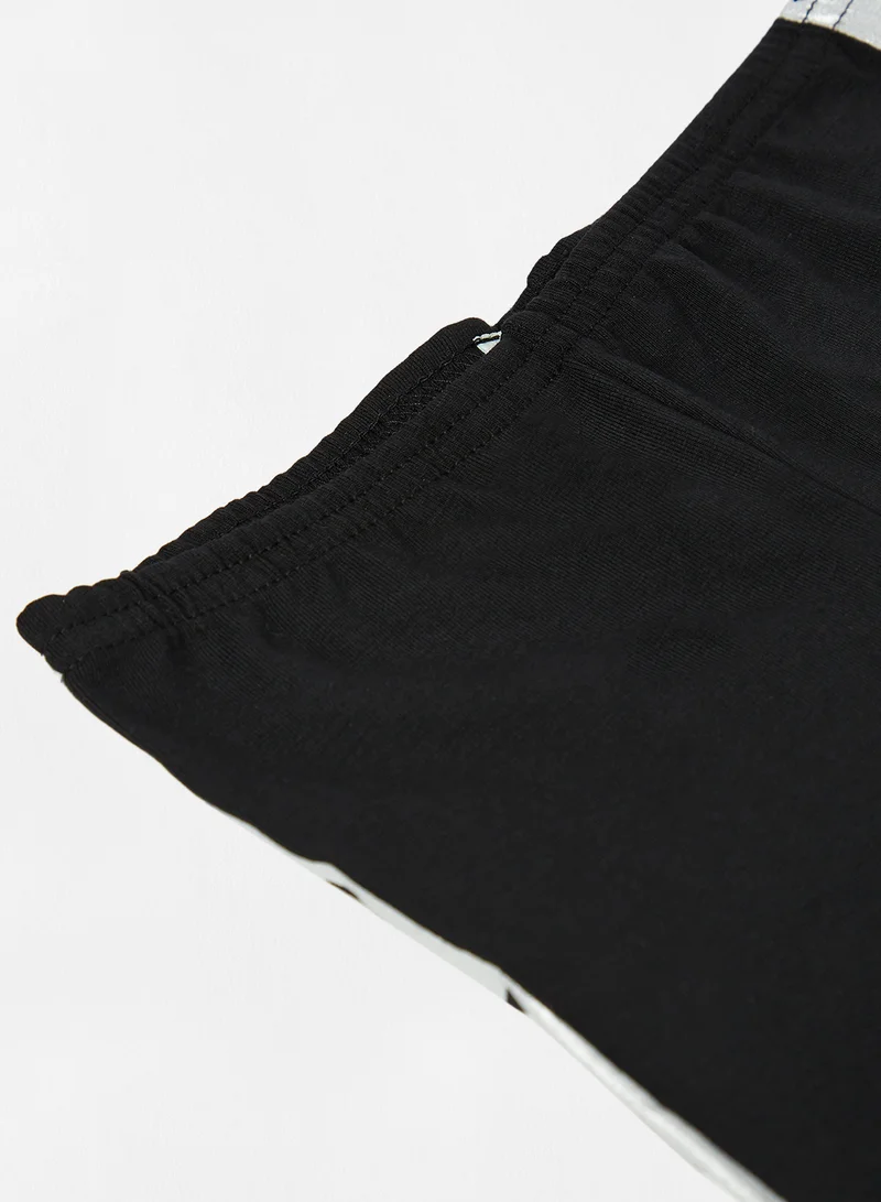 Boboli Kids/Teen Contrast Leggings Black