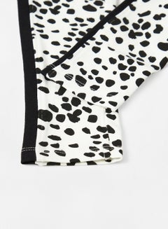Boboli Kids/Teen Animal Print Leggings White  - Image 4