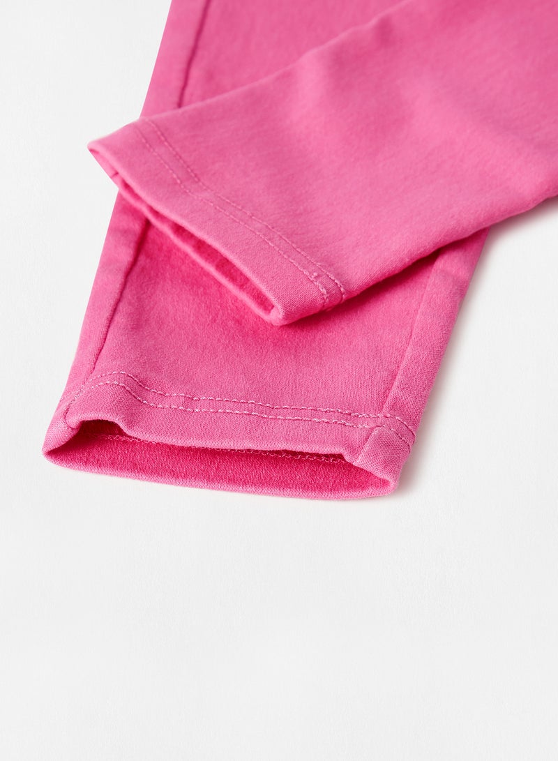 Boboli - Girls Classic Jeans Pink - Image 1