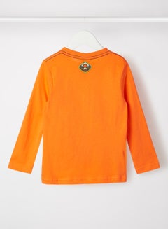 Boboli Kids/Teen Graphic T-Shirt Orange  - Image 2