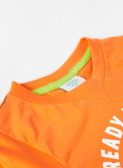 Boboli Kids/Teen Graphic T-Shirt Orange  - Image 3