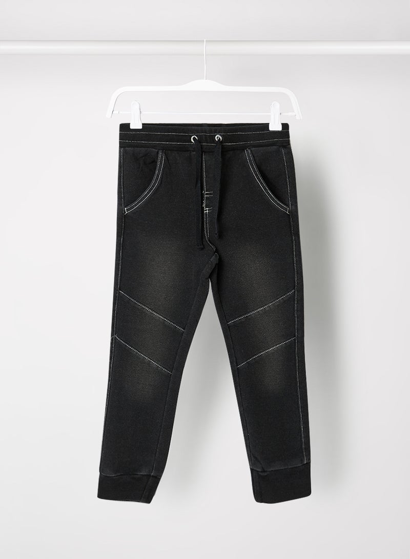Boboli - Boys Jogger Jeans Black - Image 1