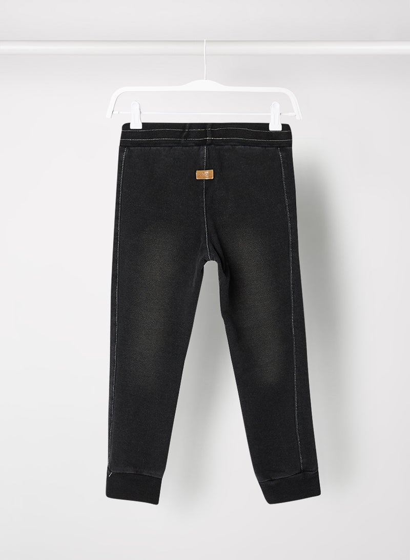 Boboli - Boys Jogger Jeans Black - Image 1