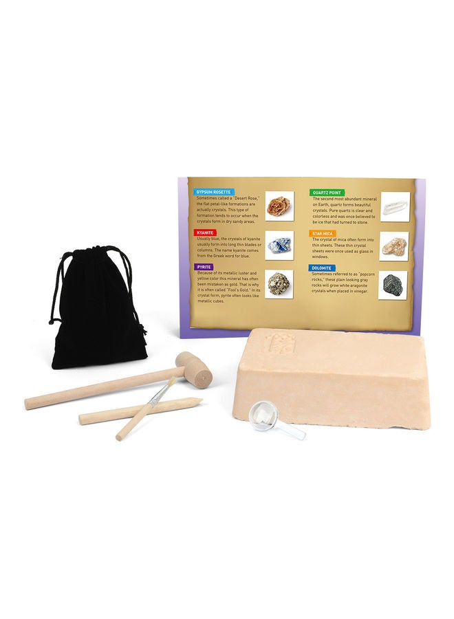 MissTiara - Crystal Dig Hidden Gems Educational Toy 17x21x5.5cm - Image 1