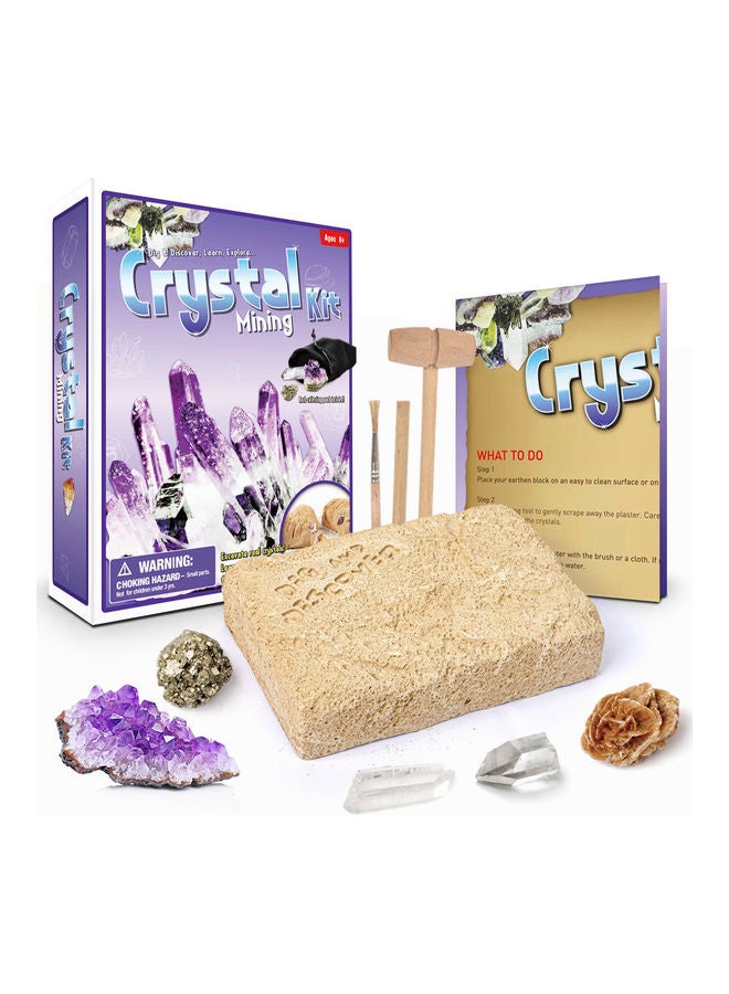 MissTiara - Crystal Dig Hidden Gems Educational Toy 17x21x5.5cm - Image 1