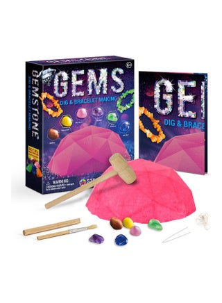 ألعاب التنقيب عن الأحجار الكريمة تصنعها بنفسك 17x21x5.5سم - v1634877939/N51496911A_1
