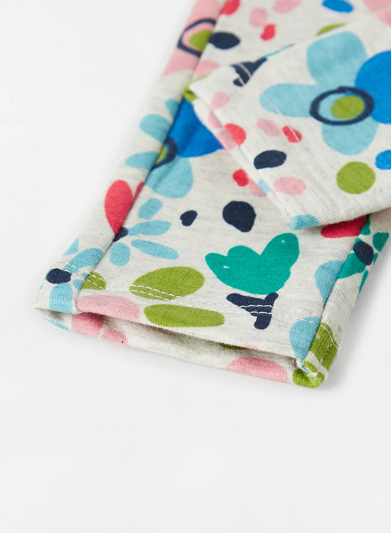 Boboli Baby All-Over Print Pants Multicolour