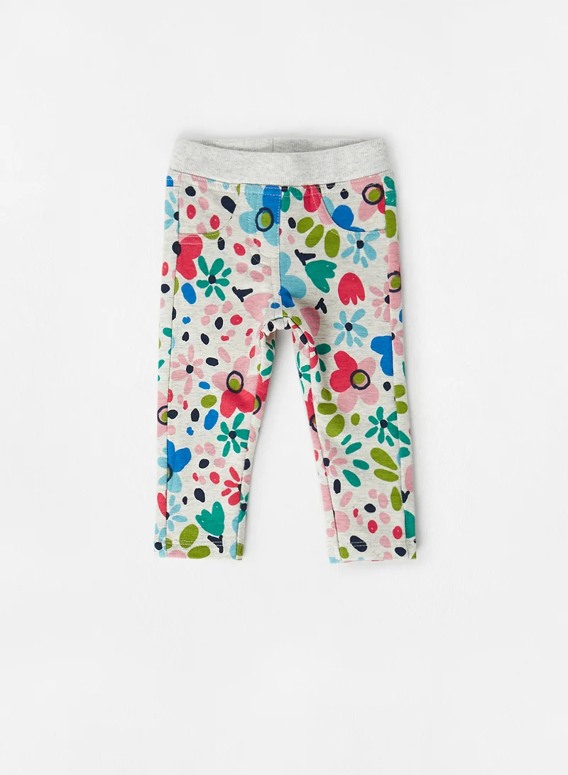 Boboli Baby All-Over Print Pants Multicolour
