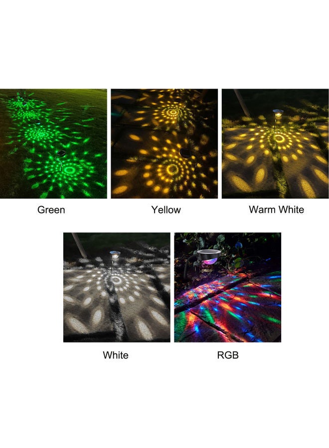 ماركة غير محددة مصباح LED للمسطحات الخضراء يعمل بالطاقة الشمسية. أخضر 14.00x7.50x0.405سم  - Image 4