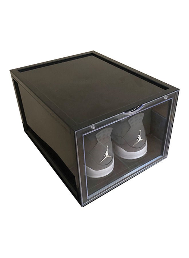 2-Pack Premium Front Open Shoe Box Black 28 x 37 x 22cm  - Image 3