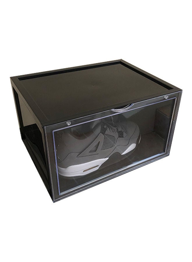2-Pack Premium Side Open Shoe Box Black 36 x 26 x 21cm  - Image 3