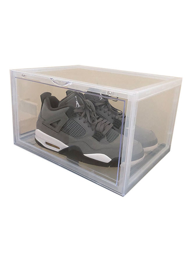 2-Pack Premium Side Open Shoe Box White 36 x 26 x 21cm  - Image 2