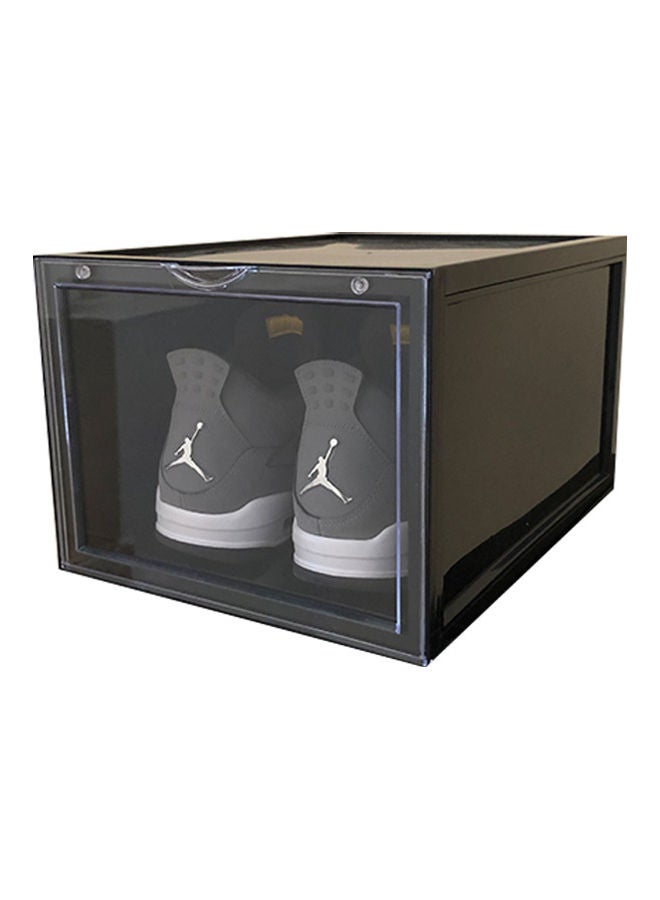 2-Pack Premium Front Open Shoe Box Black 28 x 37 x 22cm  - Image 2