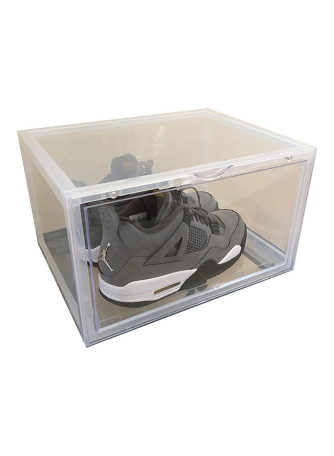2-Pack Premium Side Open Shoe Box White 36 x 26 x 21cm  - Image 3
