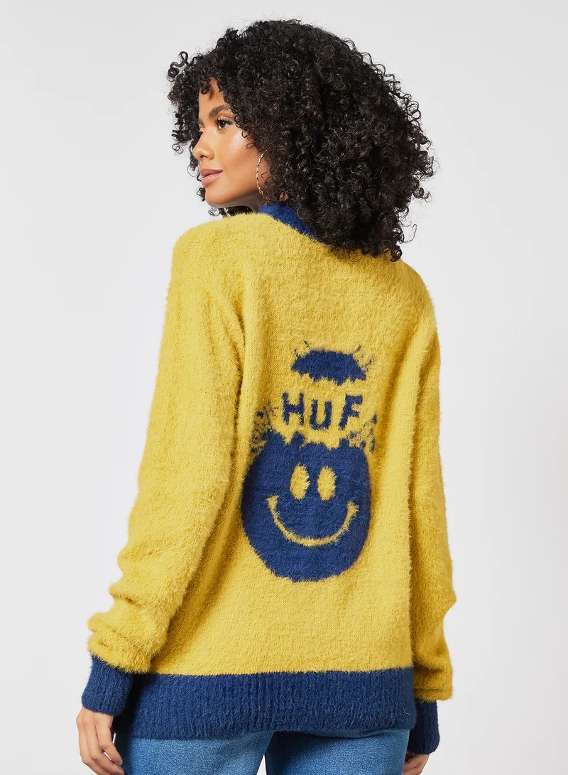 HUF Disorder Jacquard Knit Sweater