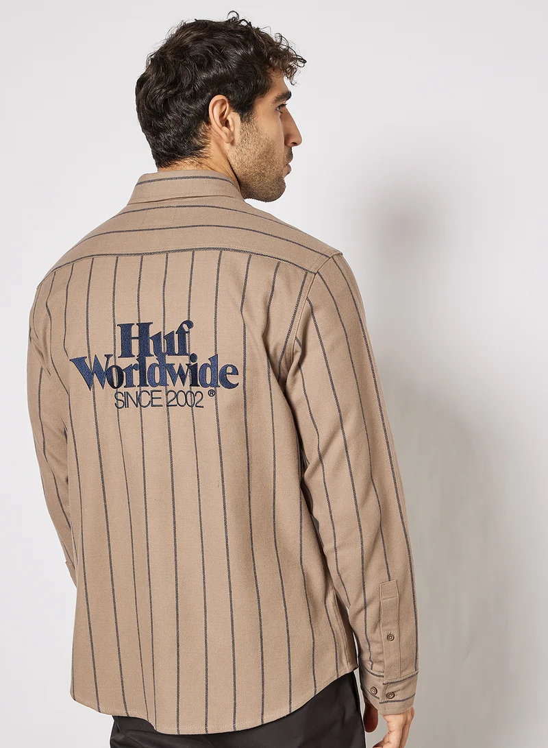 هاف Issue Stripe Flannel Shirt