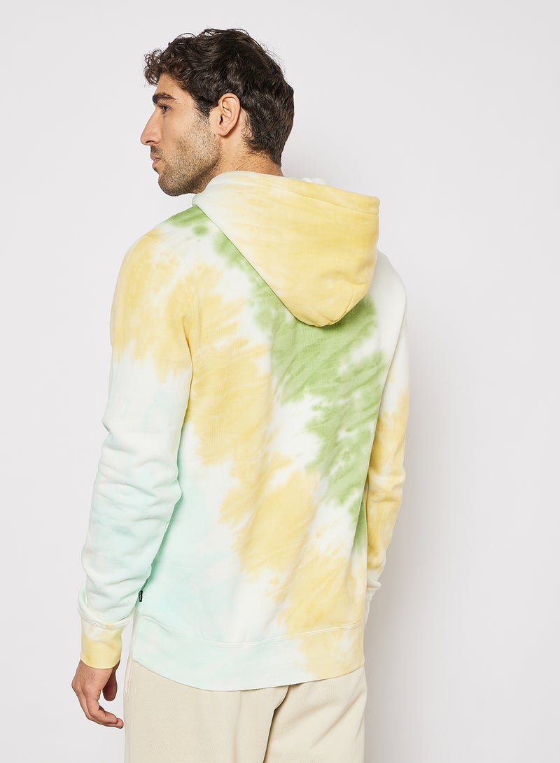 HUF - Lo-fi Tie-Dye Hoodie Multicolour - Image 1