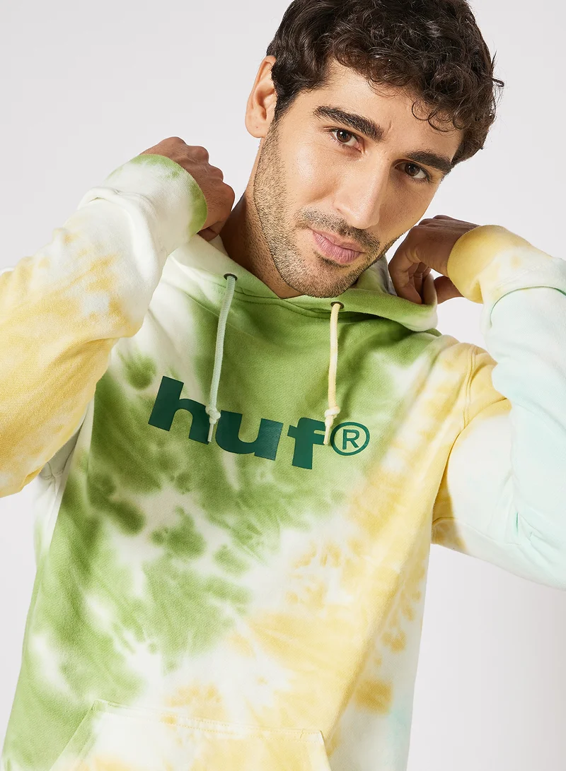 HUF Lo-fi Tie-Dye Hoodie Multicolour