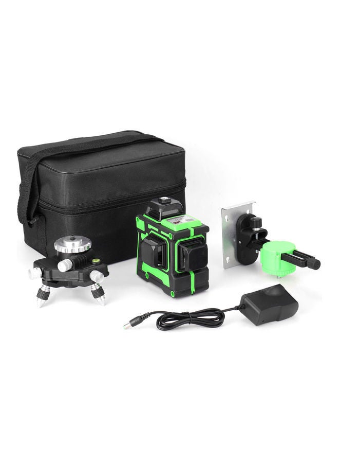 KKmoon 3D 12 Lines Laser Level Kit With Wall Mounted Bracket Multicolour 23X16X18.5cm  - Image 1