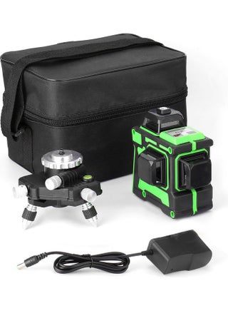 3D 12 Lines Laser Level Kit Multicolour 23x16x18.5cm - v1634890673/N51497879A_1