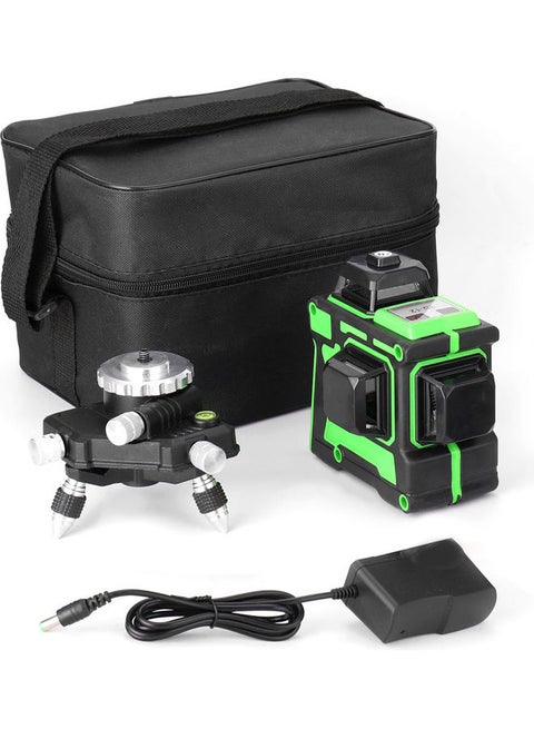 3D 12 Lines Laser Level Kit Multicolour 23x16x18.5cm