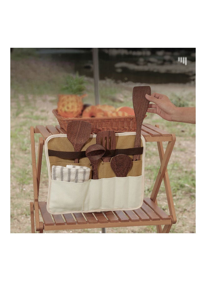 Outdoor Picnic Hanger Holder BBQ Storage Bag 30.5 x 13.5cm - Image 4