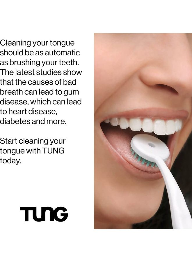 Tung Peak Essentials Tongue Scraper Green 85grams  - Image 2