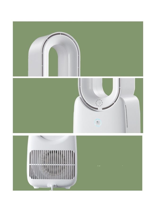 Portable Desktop USB Rechargeable Mini Blade-Less Fan XX-3926864 White - Image 2