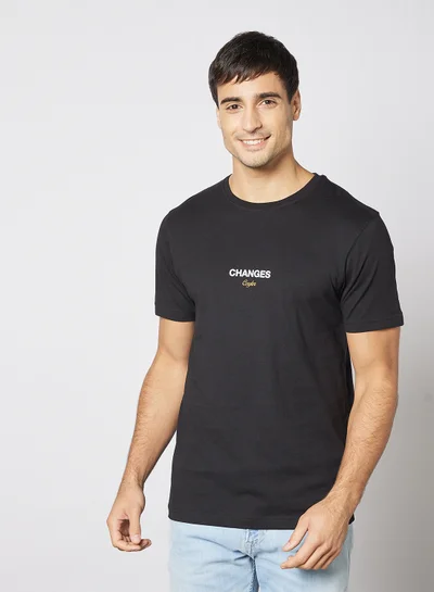 Cayler & Sons Text Print T-Shirt Black