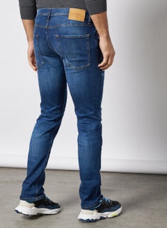 PRODUKT Ripped Denim Jeans Dark Blue  - Image 4