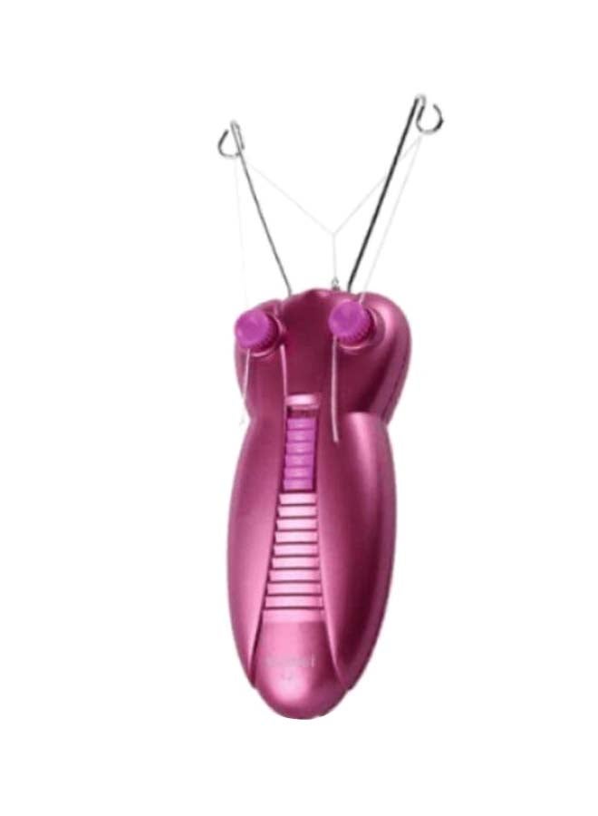 Butterfly Shaped Electric Hair Remover Pink/Purple - Image 2