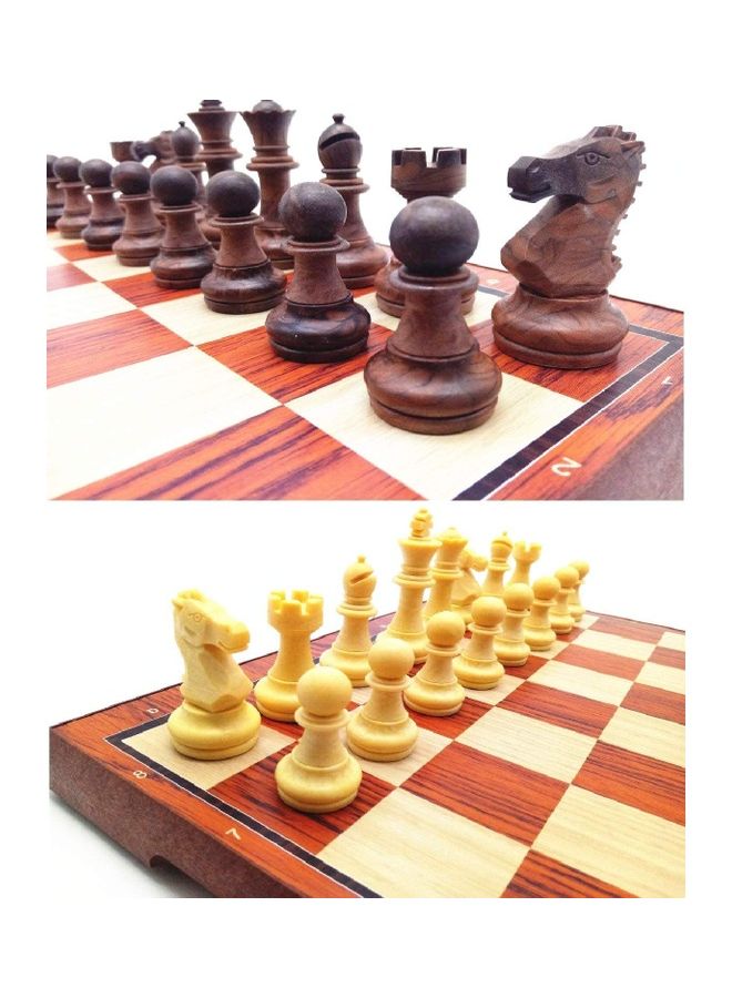 MARGOUN Magnetic Foldable Chess Board Game 31.5x27x2cm - Image 3