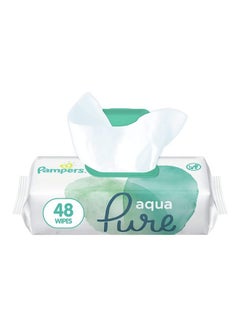 Pampers 48-Piece Aqua Pure Ultra-Purified Baby Wipes  - Image 1