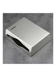 Generic Wall Mounted Paper Towel Dispenser Silver 27.30x8.70x21.50cm  - Image 4