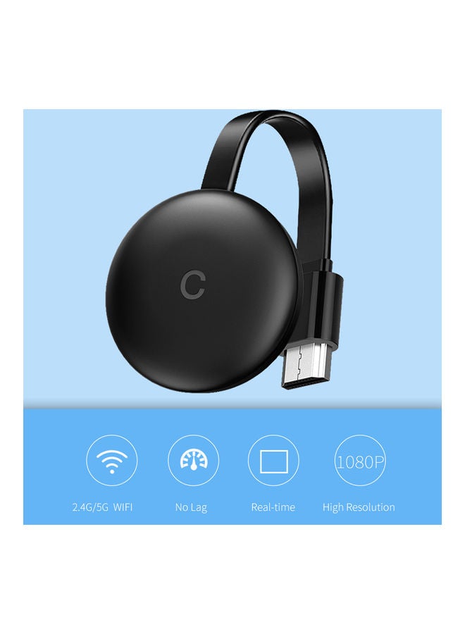 G12 High-Definition Wifi Screen Sharer LL243332-A Black  - Image 5