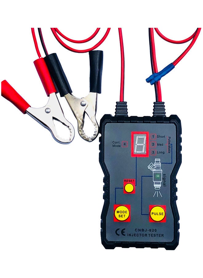 Generic Auto Fuel Injector Tester 12 V 4 Pulse Modes Car Vehicle Fuel Pressure System Diagnostic Scan Testing Tool Cleaning Tool Kit  - Image 2
