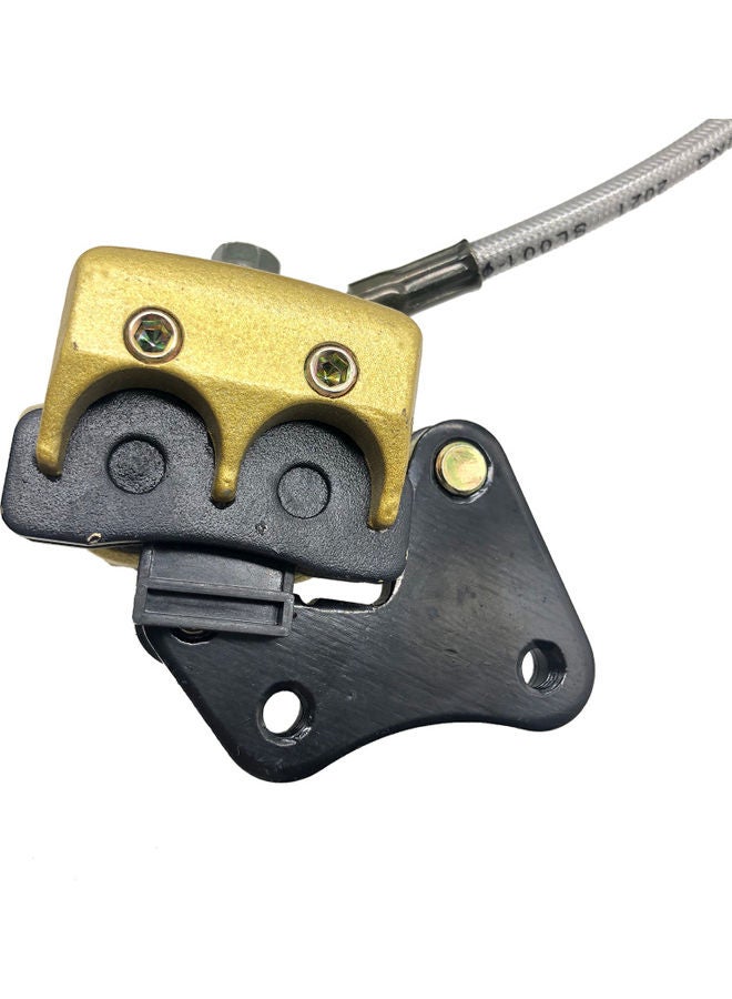 Generic Rear Brake Master Cylinder Caliper Assembly for 50cc 70cc 90cc 110cc 125cc Chinese ATV Quad Replacement for Taotao Boulder B1 Coolster 3050HD  - Image 2