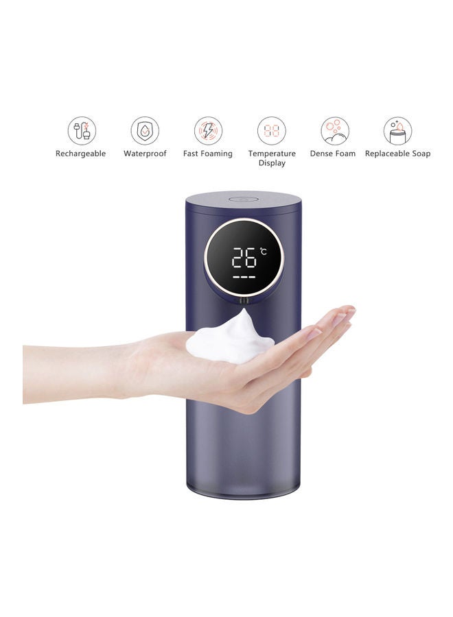 320ML Capacity Touchless Infrared Foam Soap Dispenser Dark Blue 21.30 X 8.30 X 11.30cm  - Image 2