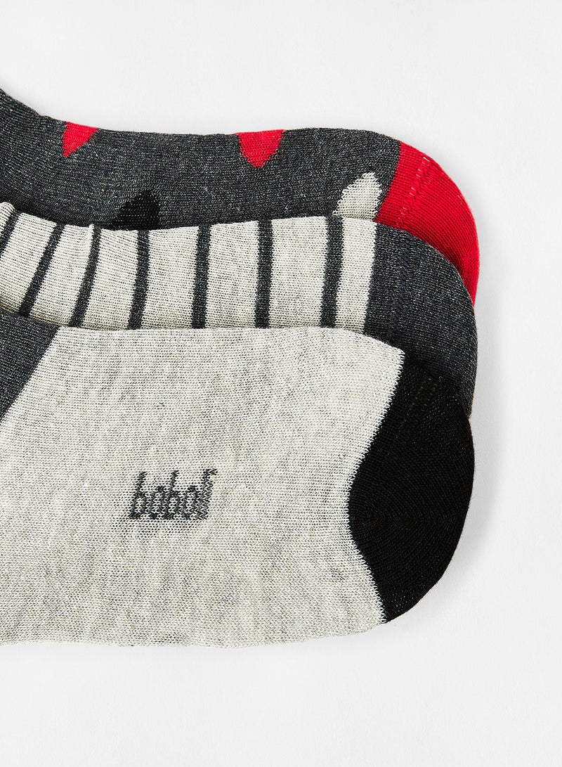 Boboli - Baby Multipack Socks (Set of 3) Grey - Image 1