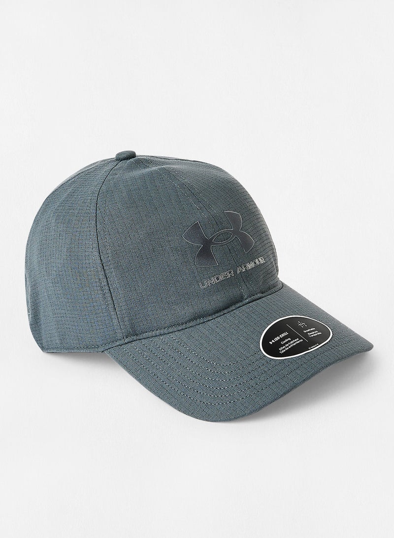 UNDER ARMOUR IsoChill ArmourVent Adjustable Hat Grey  - Image 1