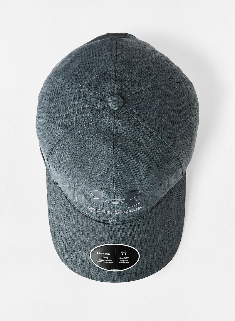 UNDER ARMOUR IsoChill ArmourVent Adjustable Hat Grey  - Image 2