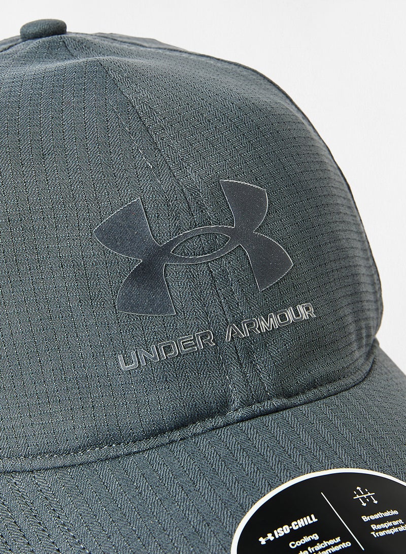 UNDER ARMOUR IsoChill ArmourVent Adjustable Hat Grey  - Image 3